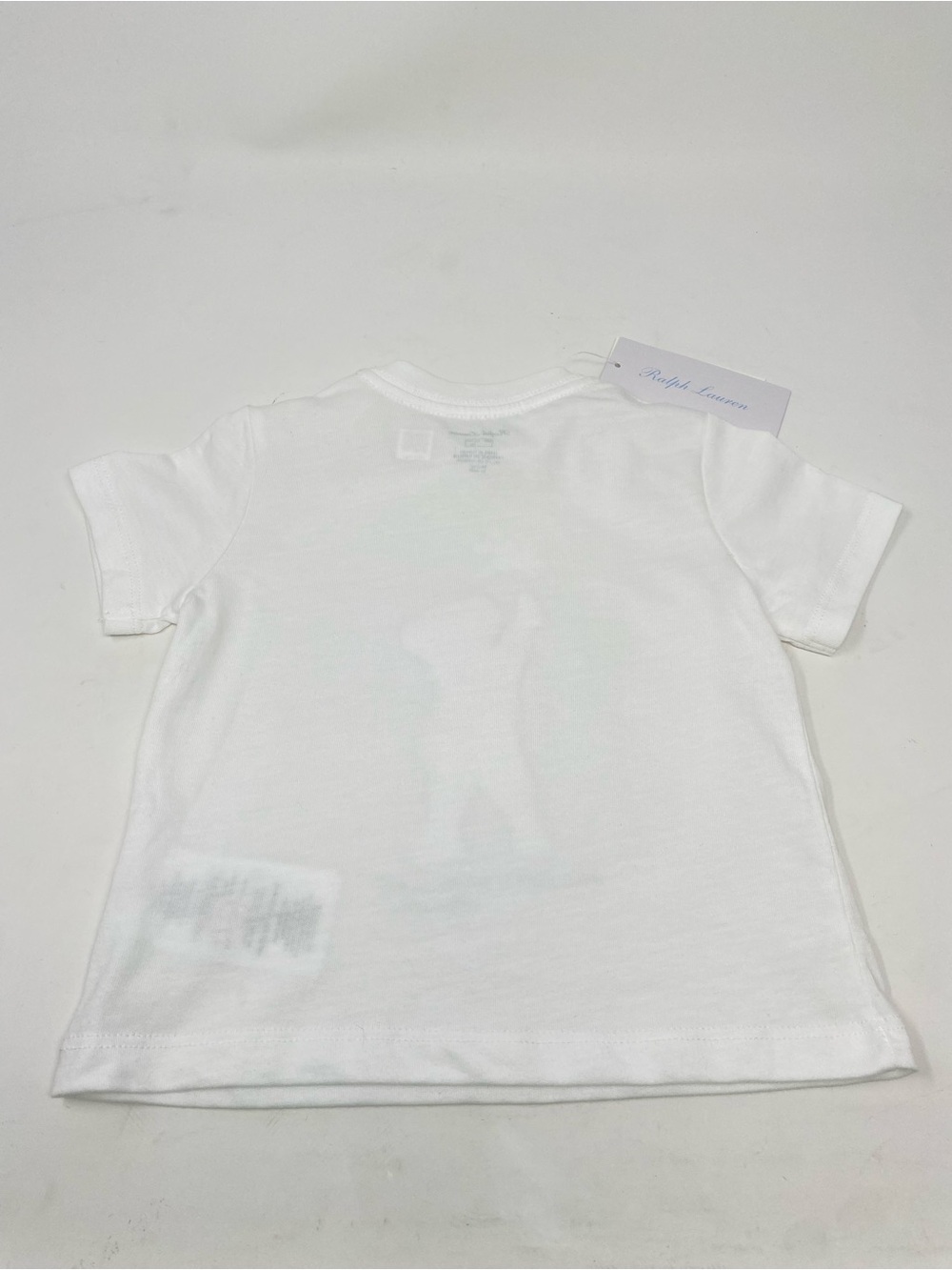 Ralph Lauren Cotton Jersey Polo Hyannis Bear T-Shirt Sparkler New 6 Months - Picture 3 of 6